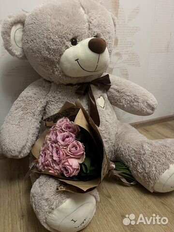 Плюшевый медведь новый