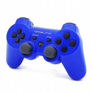 Геймпад PS3 беспроводной Blue опт