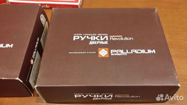 Ручки дверные Palladium sarento