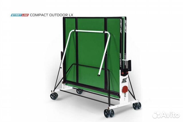 Теннисный стол start line compact outdoor lx green