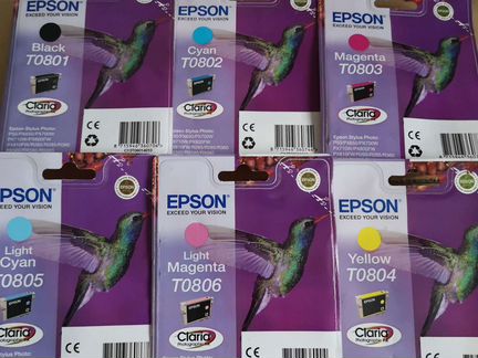 Картридж Epson T0804