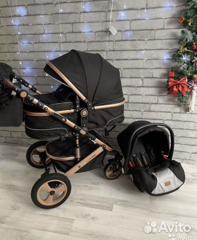 Коляска 3 в 1Luxmom 518, новая