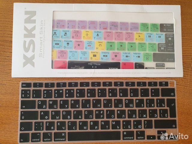 Накладка на клавиатуру Barn&Hollis apple MacBook