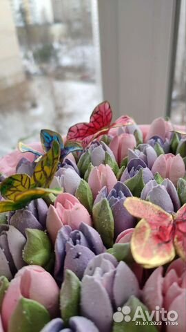 Зефирные букеты