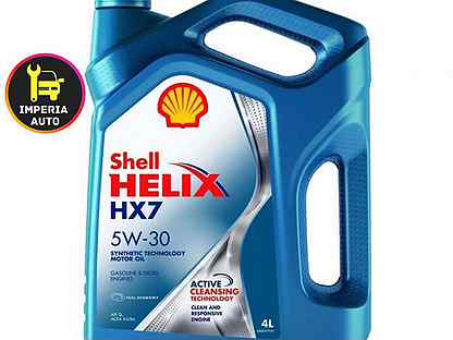 Shell Helix HX7 5W-30, 4 л