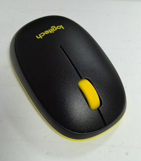 Клавиатура и мышь Logitech MK240 Nano Black-Yellow