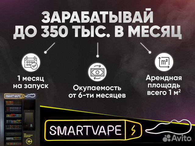 Готовый Бизнес / Доход с vapeshop