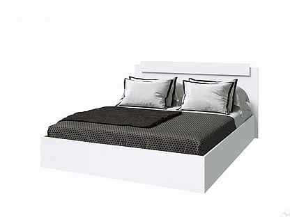 Кровать Эко 1.2 м белая