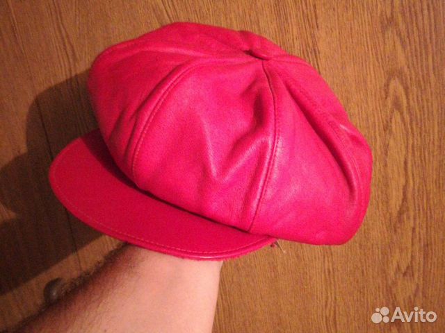 Кепка кожа фуражка шапка берет