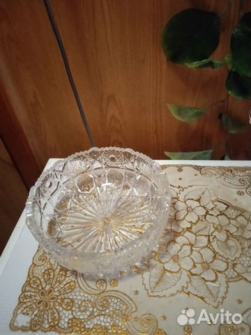 Хрустальная ваза