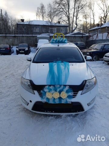 Свадебные украшения на машину(аренда)