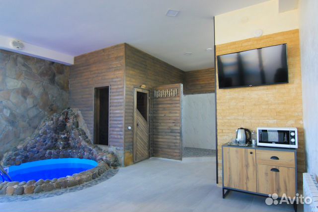 Сауна с бассейном