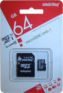 Smartbuy 16, 32, 64 GB, micro SD и microHC,Class10
