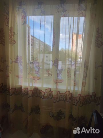 Десткая штора тюль Tom and Jerry