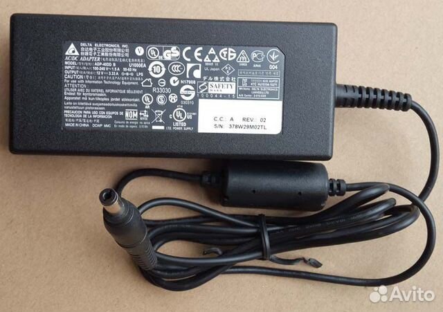 Блок питания 12V, 3.33A, 40W для монитора Dell