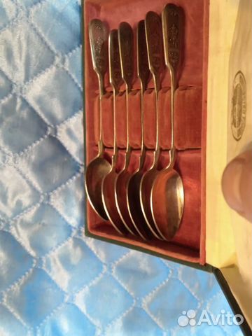 Старинная чайная ложка Серебрение 1969 СССР