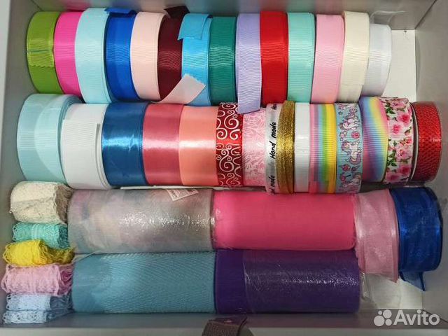 Лента репс,атлас,декор,фатин,кружево,стразы