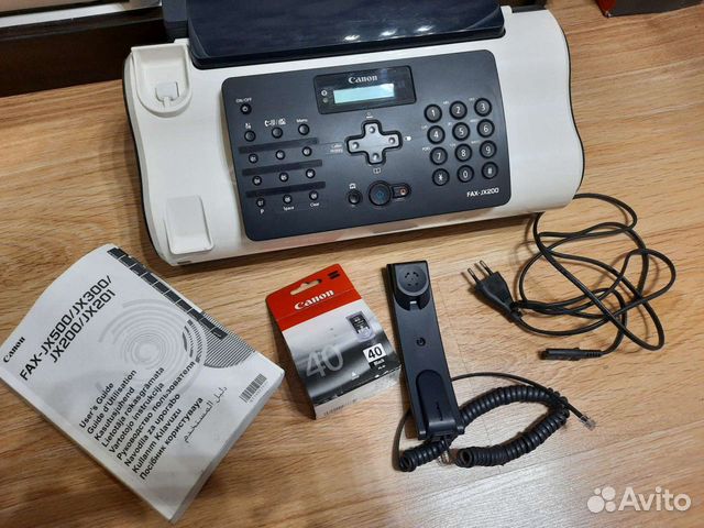 Факс Canon fax-JX200
