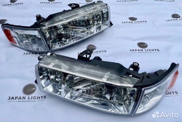 Фары хрустальные передние Toyota Cresta 90