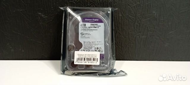 Жесткий диск WD purple 4Tb
