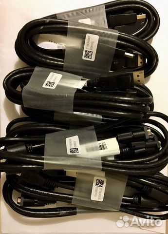 Новые кабели VGA и Display Port