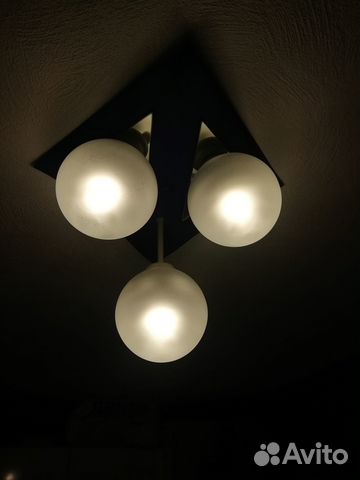 Светильник потолочный подвесной бу