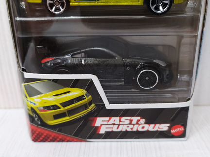 Hot Wheels наборы Fast & Furious в распак