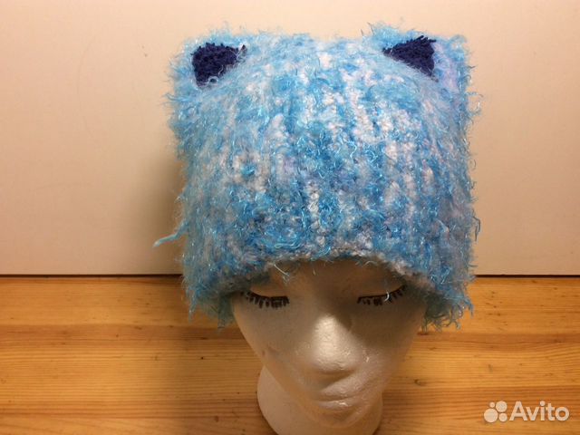 Шапочка-киса авторская работа, 54-57, арт 264