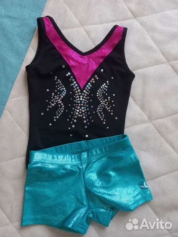 Спортивный гимнастический купальник костюм