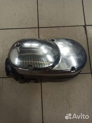 Крышка левая хром Kawasaki Vulcan VN 1500 FI Nomad