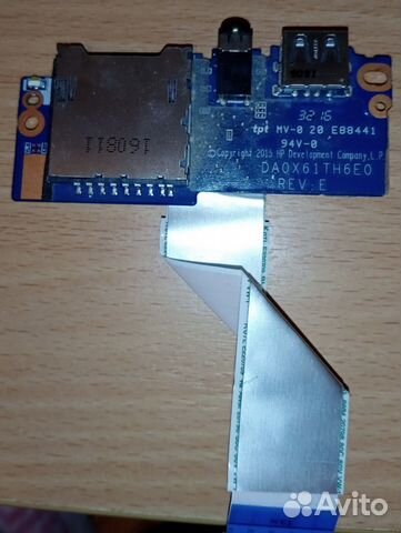 Плата USB ноутбука HP Probook 430 G3 DA0X61TH6E0