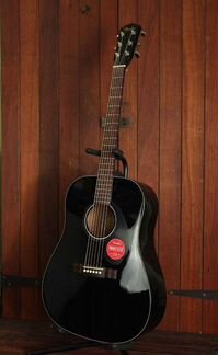Fender CD-60S BLK акустическая гитара