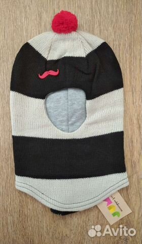 Шапка Шлем демисезонный новый 46