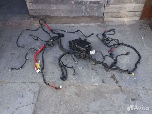 Проводка моторного отсека кашкай 10
