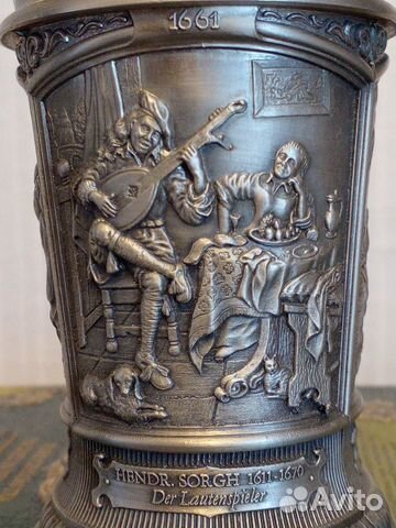 Стакан (бокал) коллекционный, Австрия эпохи 1675г