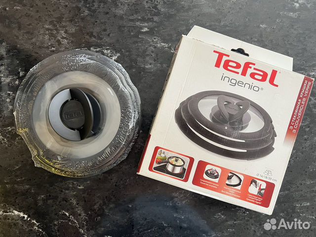 Набор крышек tefal ingenio 16/18/20 см