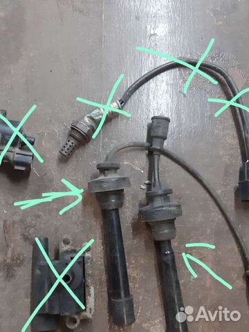 Брони провода(оригинал) на галант8 2.4л