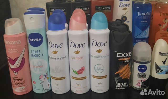 Rexona, Nivea, Dove Дезодорант-антиперсперант