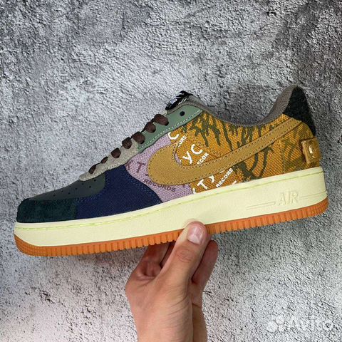 travis scott patchwork air force 1