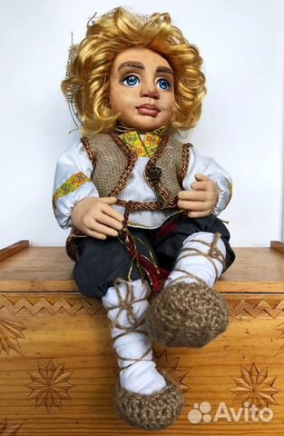 Интерьерная кукла ручной работы