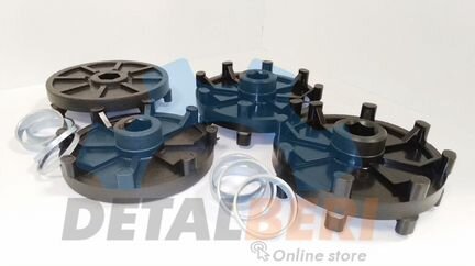 Комплект ведущих звёзд (катков) Рысь 500/500+