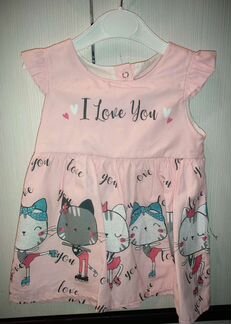 Платье для девочки 74