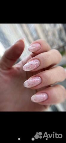 Маникюр с покрытием однотон комплекс