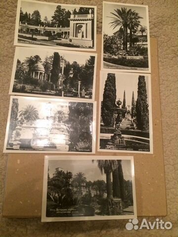 Сочи: довоенные и послевоенные почтовые карточки