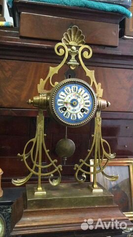 Часы каминные, антиквариат
