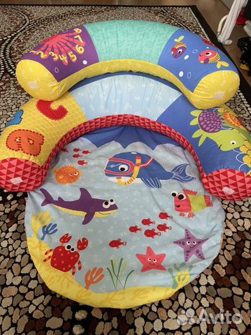 Развивающий коврик надувной