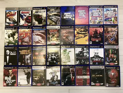 Игры для PS2 Лицензия