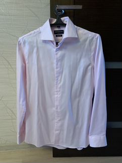 Рубашка бледно-розовая Henderson (Slim Fit)