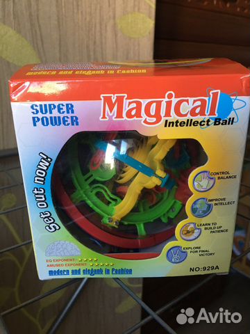 Шар головоломка 100 шагов новый