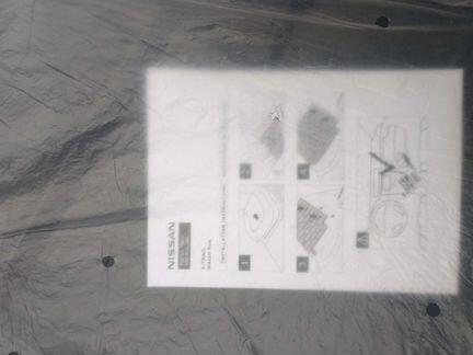 Новые резиновые коврики nissan x-trail